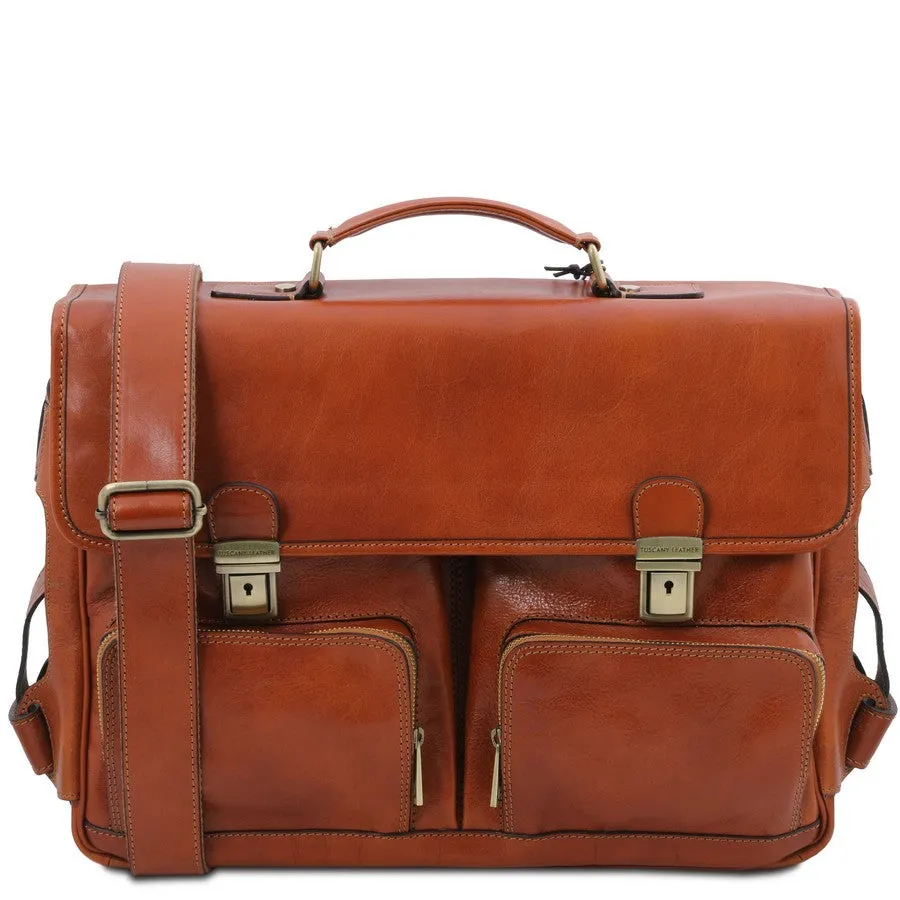 Ventimiglia Italian Leather Briefcase