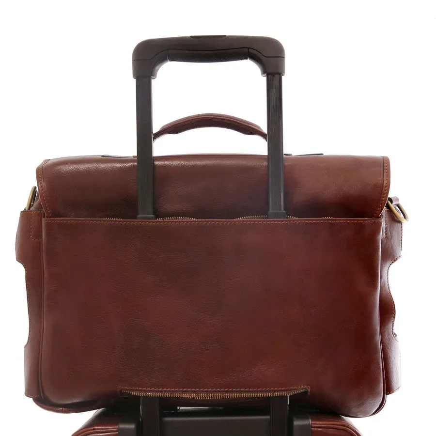 Ventimiglia Italian Leather Briefcase