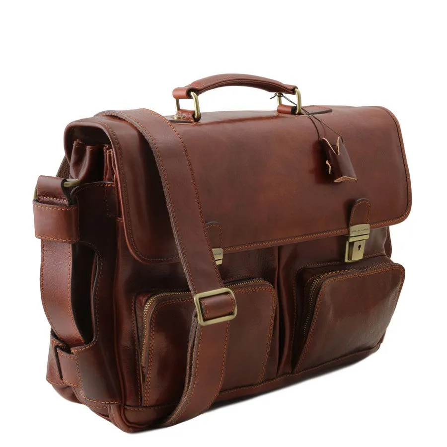 Ventimiglia Italian Leather Briefcase