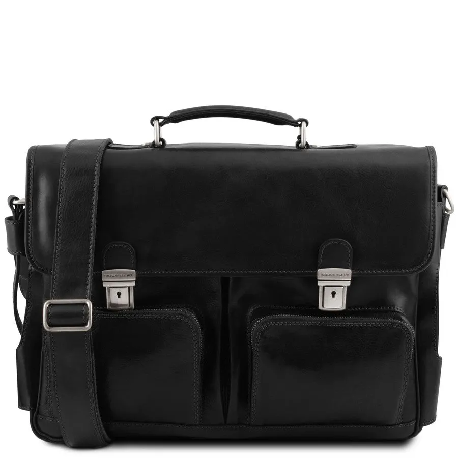 Ventimiglia Italian Leather Briefcase