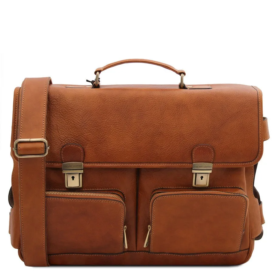 Ventimiglia Italian Leather Briefcase