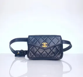 Vintage Chanel Lambskin Waist Bag