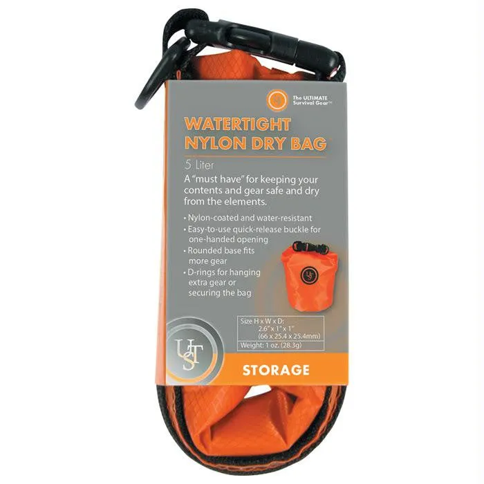 Watertight Nylon Dry Bag - 5l