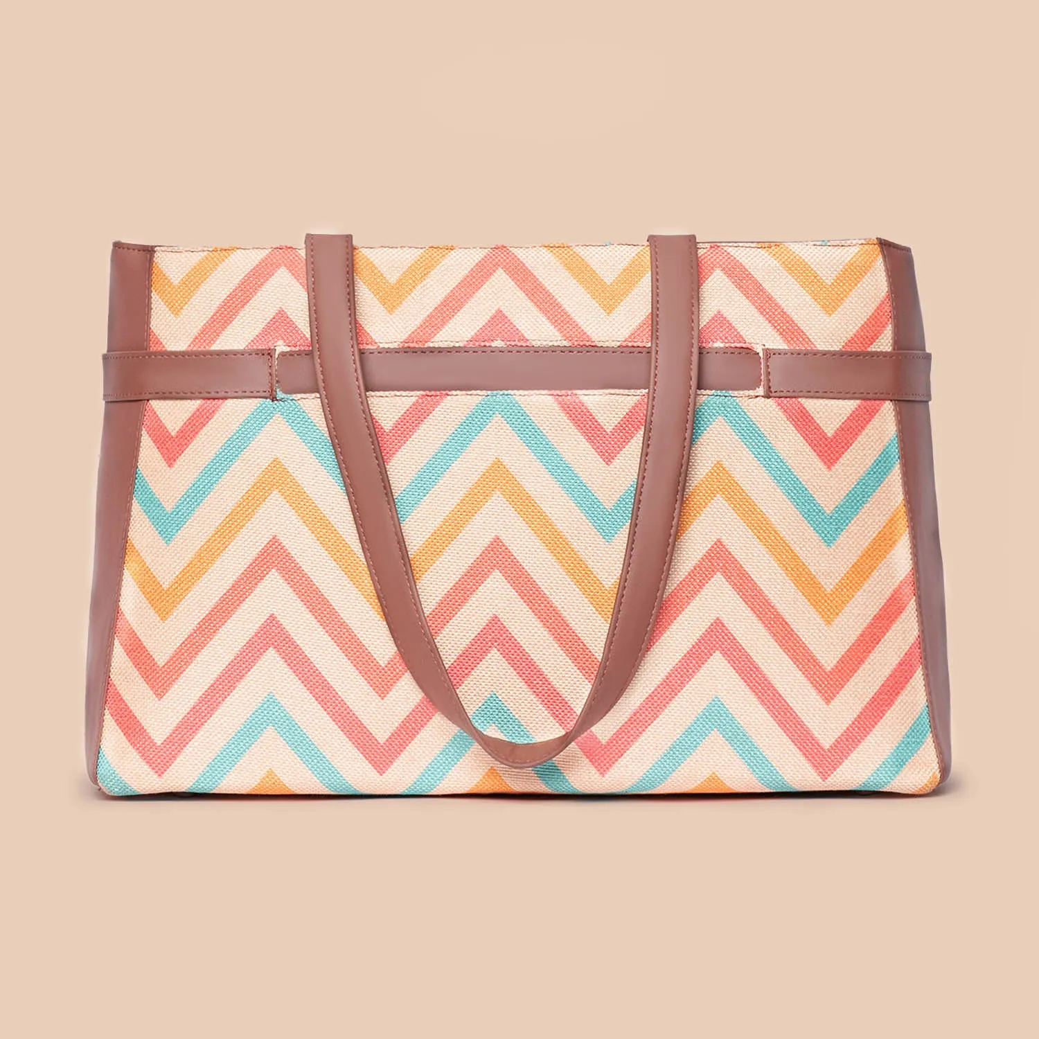 Wavbeach - Statement Office Bag & Regular Sling Bag Combo