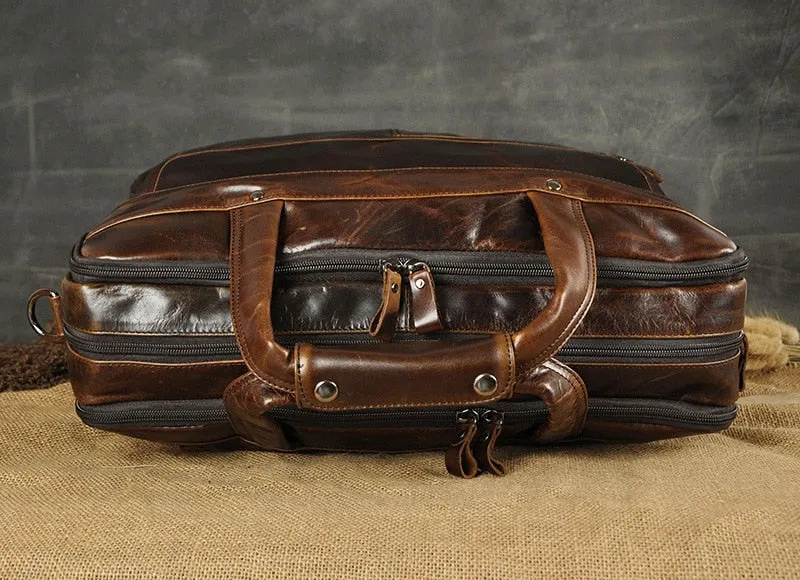 West Louis™ Antique Design Business Briefcase