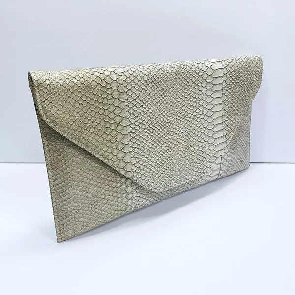 White Evening Clutch Bag