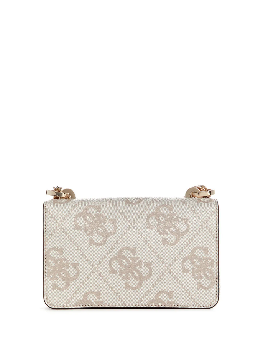 White Logo Eliette Mini Crossbody Bag