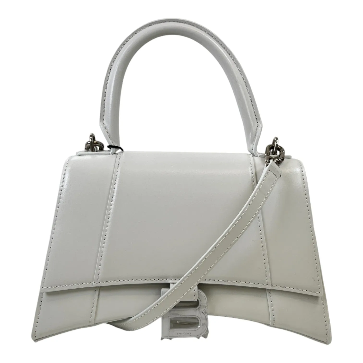 Women's Hourglass Small Handbag White