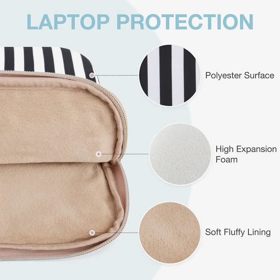 Zebra Laptop Sleeve Briefcase